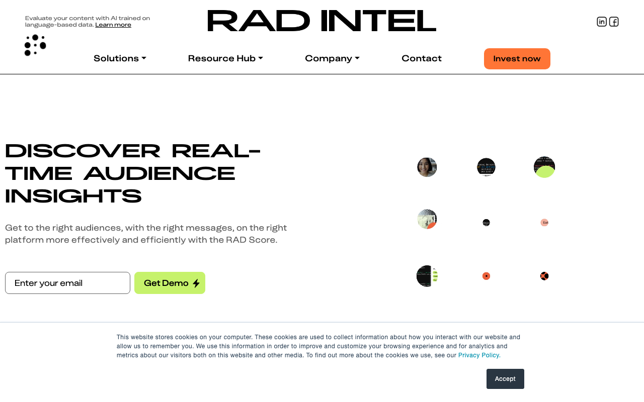 RAD AI product screenshot