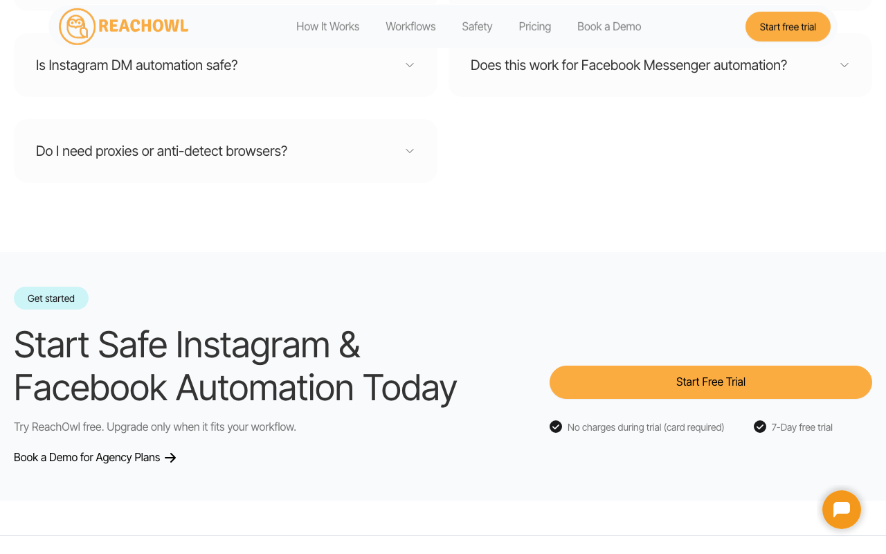 ReachOWL product screenshot