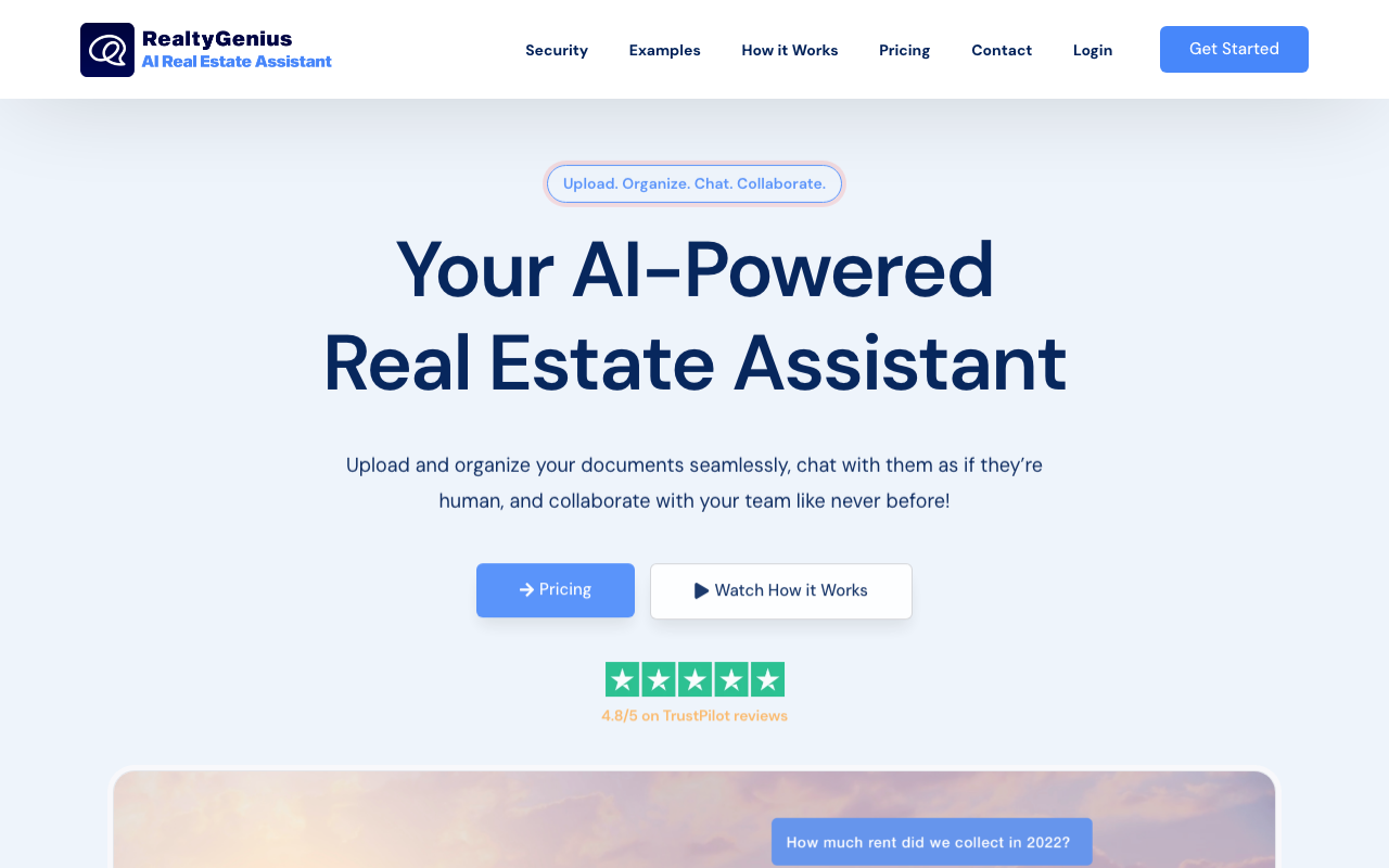 RealtyGenius.ai product screenshot