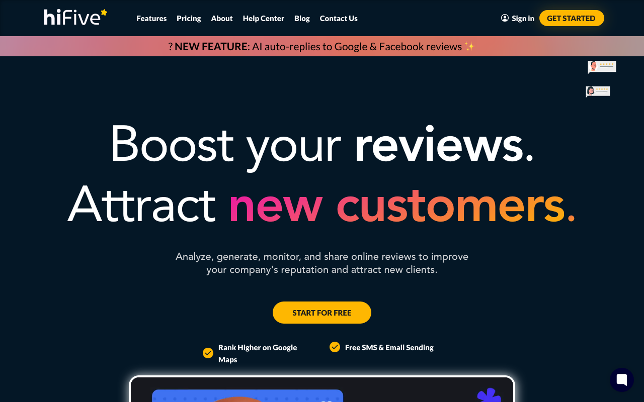 Review Management Platform product screenshot