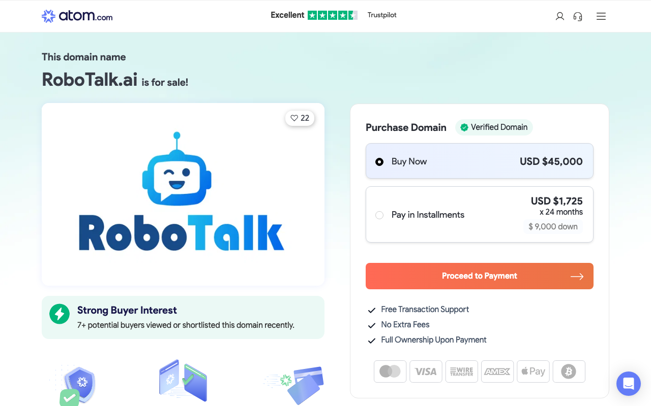 Robotalk.ai product screenshot