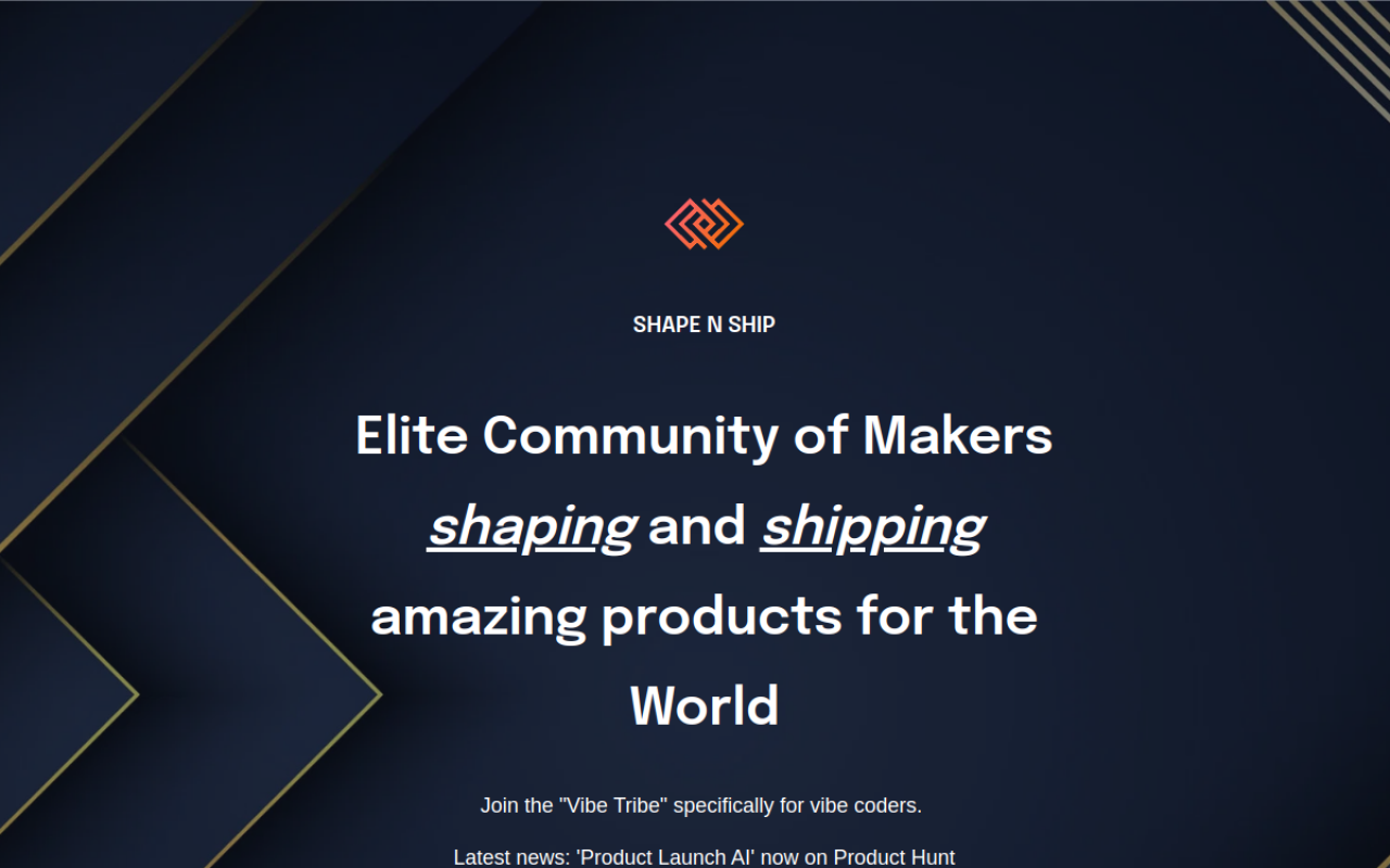 Shapenship.com product screenshot