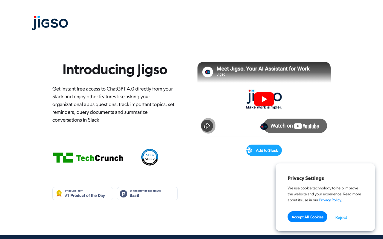 Sidekick (By Jigso) product screenshot