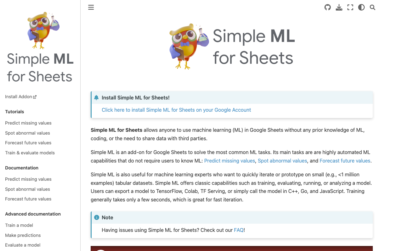 Simplemlforsheets.com product screenshot