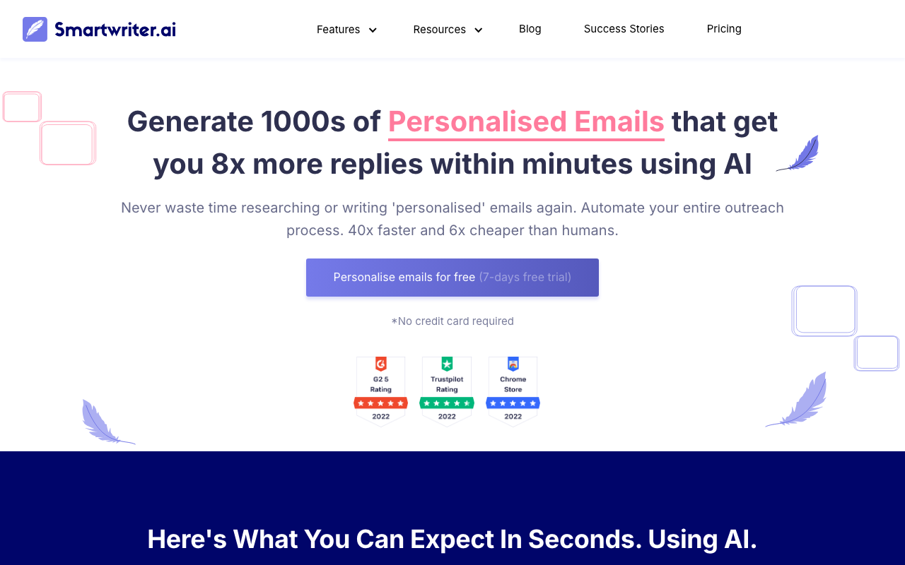 SmartWriter product screenshot