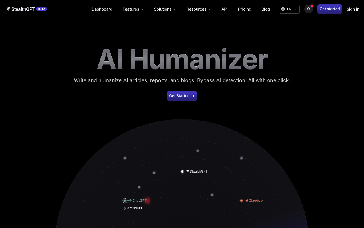 Stealthgpt.ai product screenshot