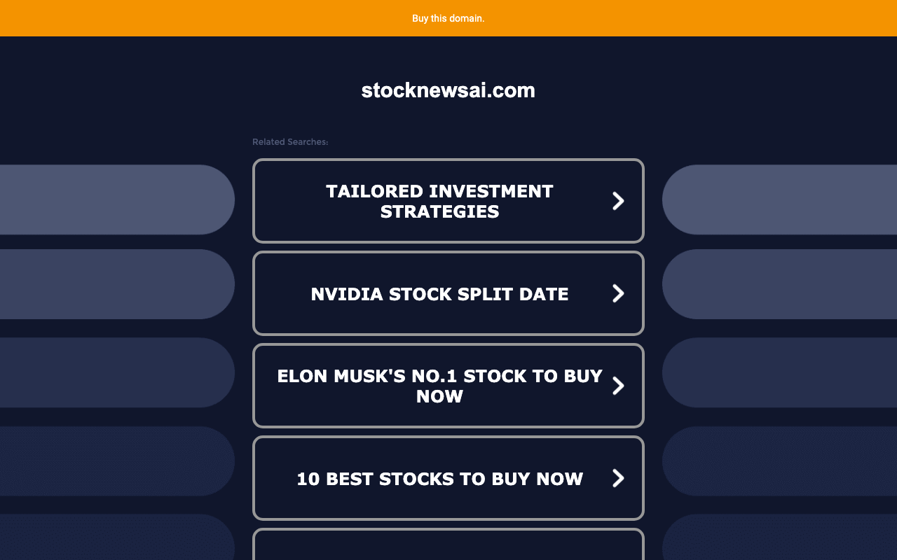Stocknews AI product screenshot