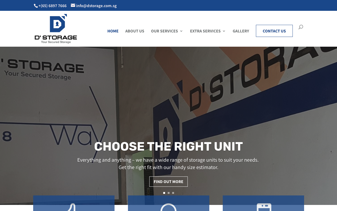 Storage Facilities Singapore product screenshot