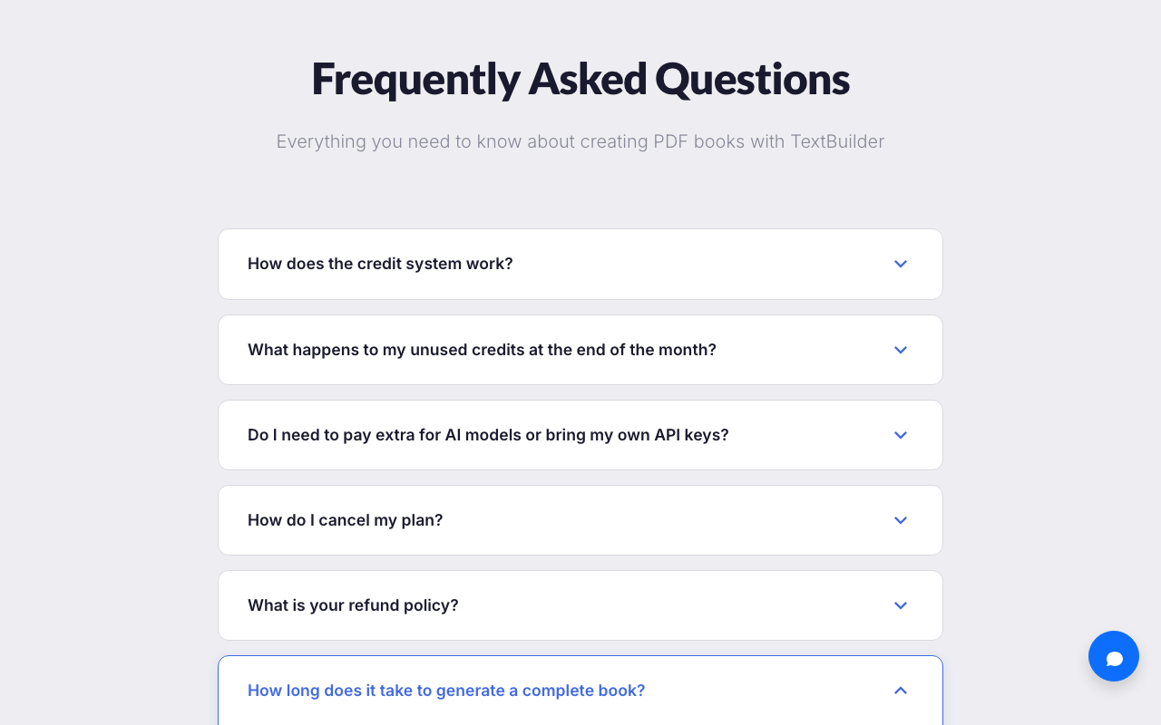 TextBuilder.ai product screenshot