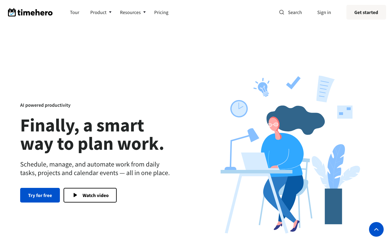 timehero.com product screenshot