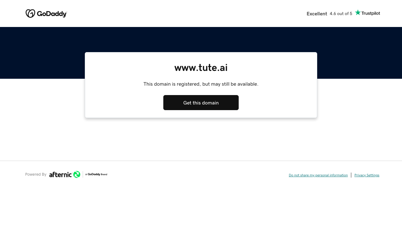 Tute.ai product screenshot
