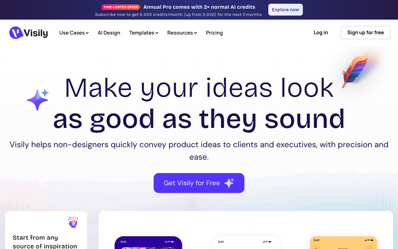 Visily.ai product screenshot