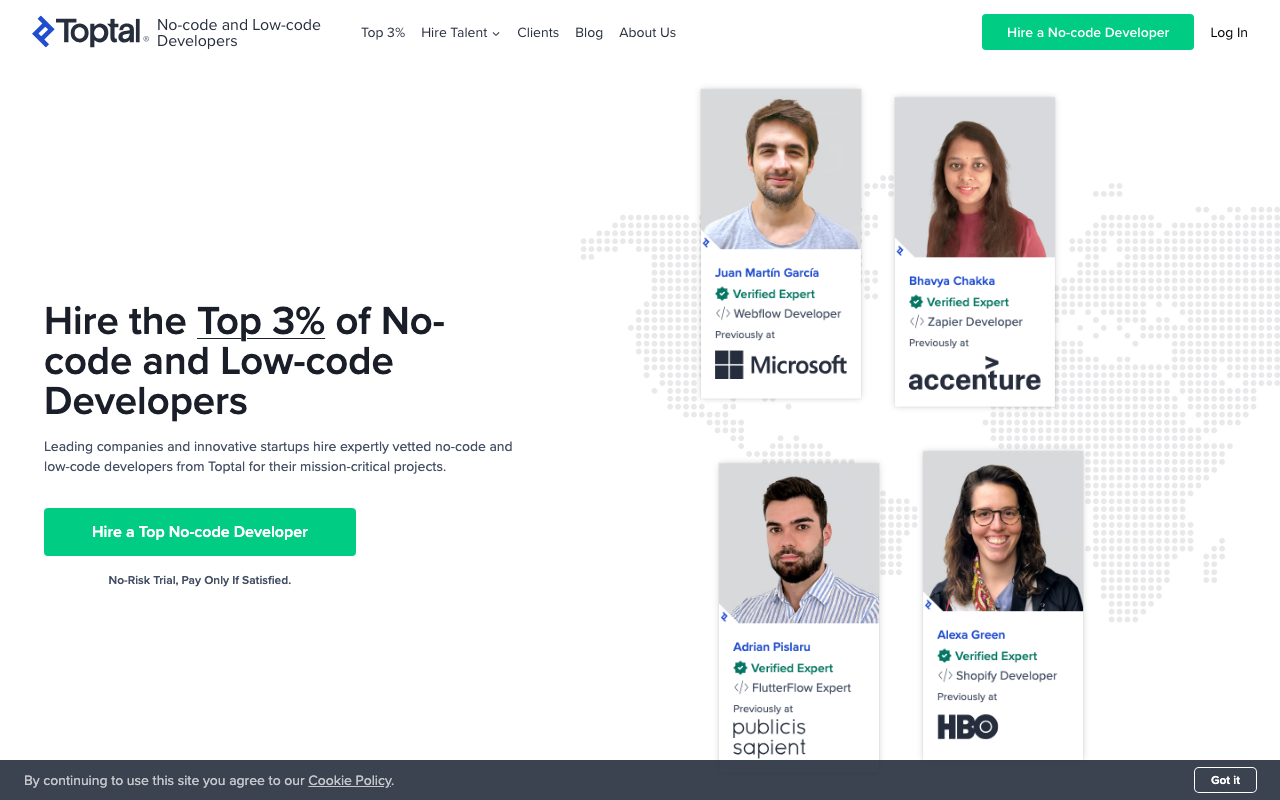 Welovenocode.com product screenshot