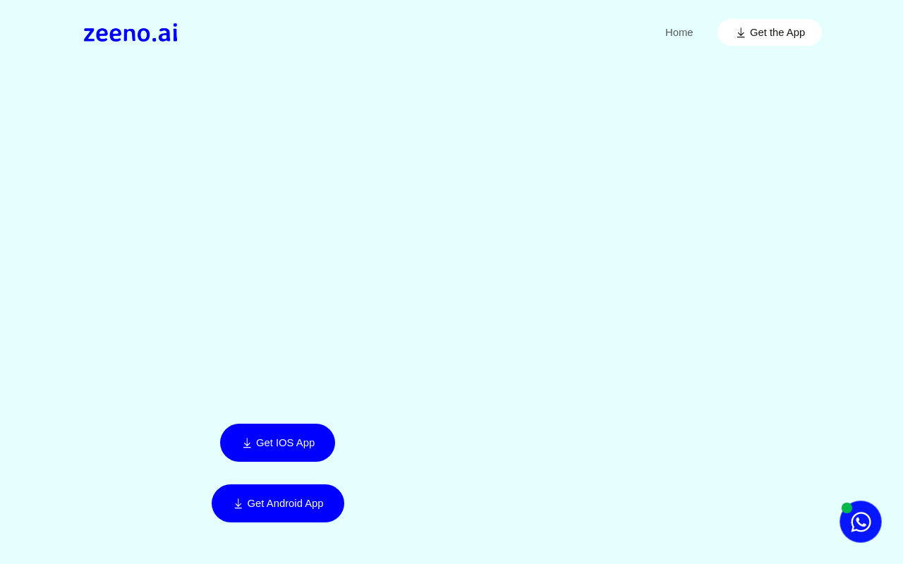 Zeeno product screenshot