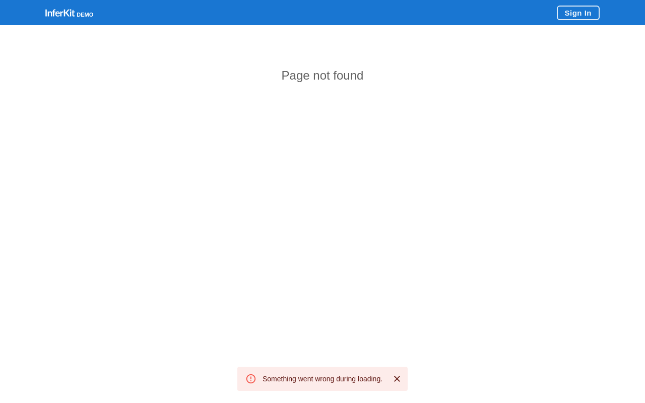 App.inferkit.com product screenshot