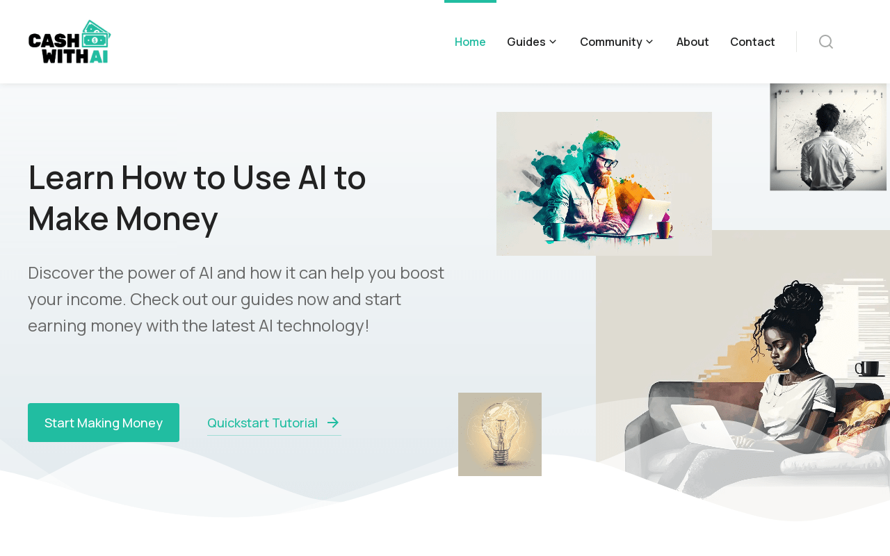 Cash with AI product screenshot