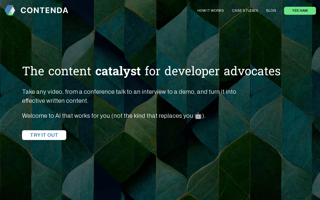 Contenda product screenshot