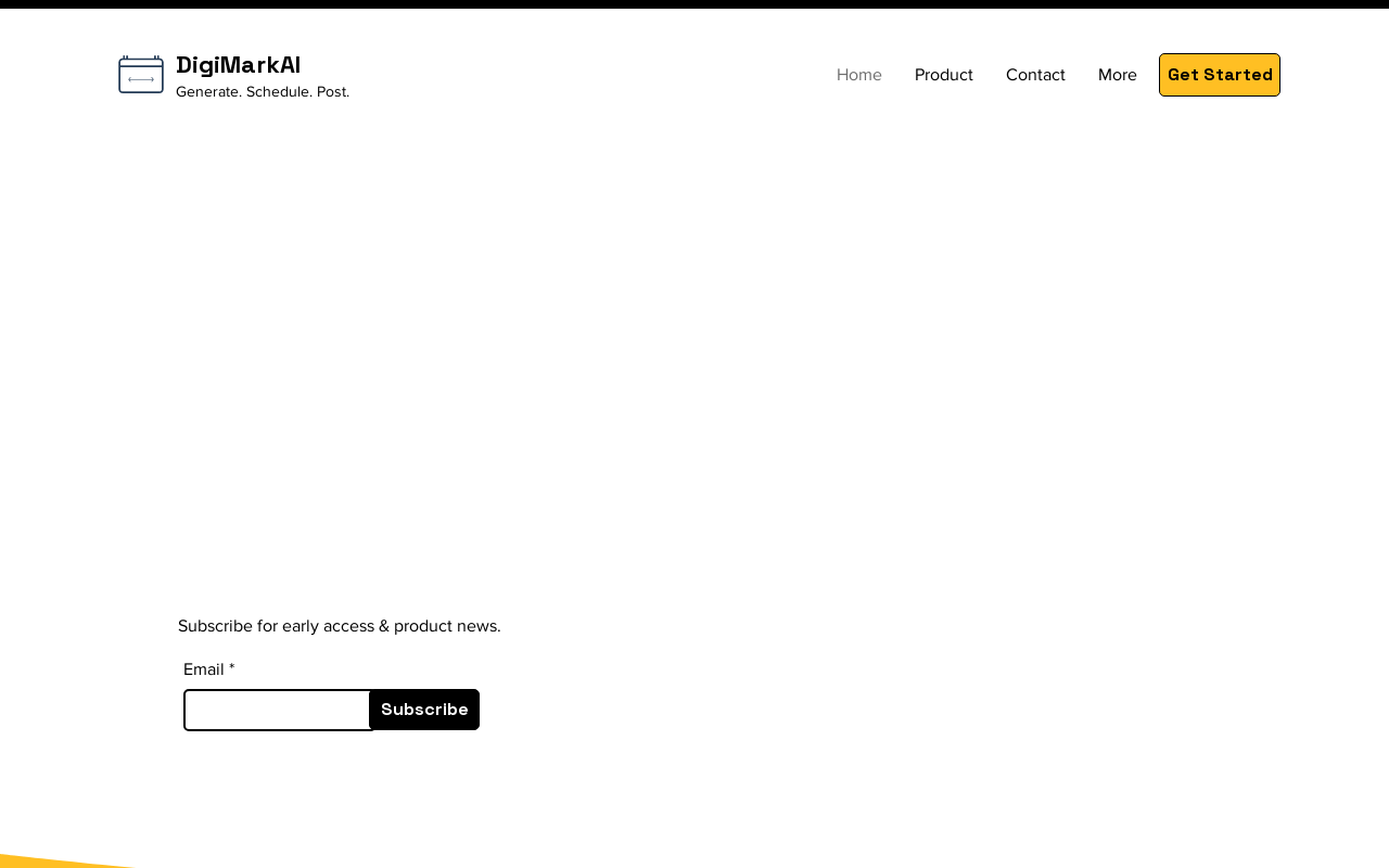 DigiMarkAI product screenshot