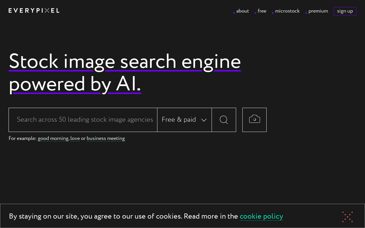 Everypixel product screenshot