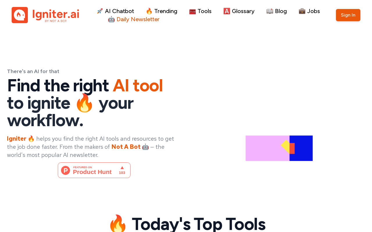 Igniter.ai product screenshot