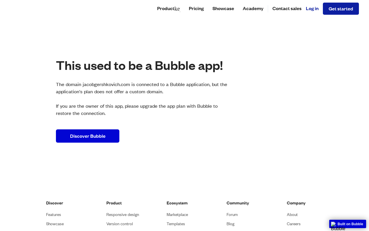 Jacobgershkovich.com product screenshot