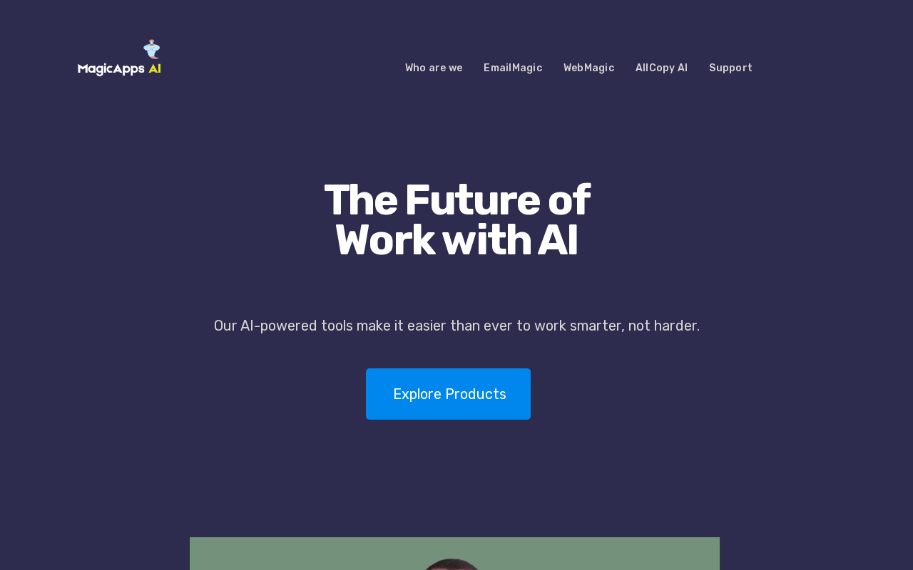 MagicApps AI product screenshot