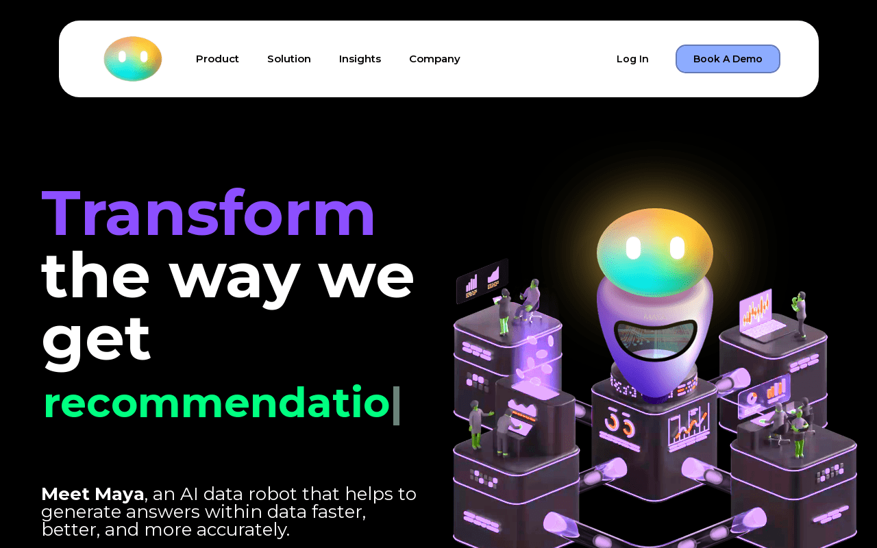 Meet Maya product screenshot