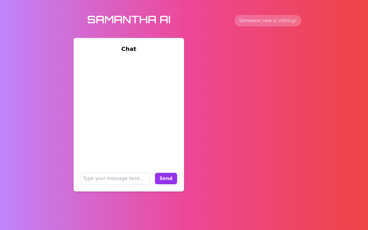 Meetsamantha.ai