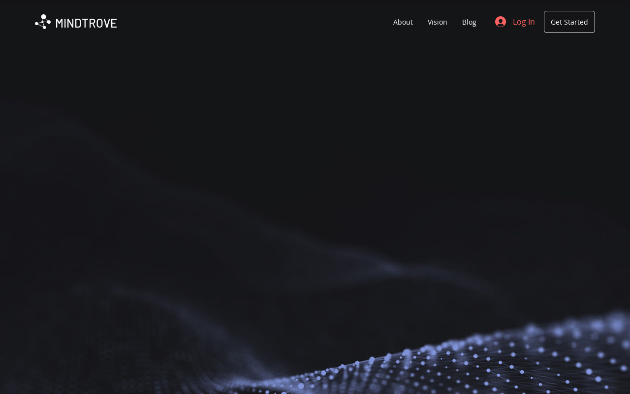 Mindtrove.ai product screenshot