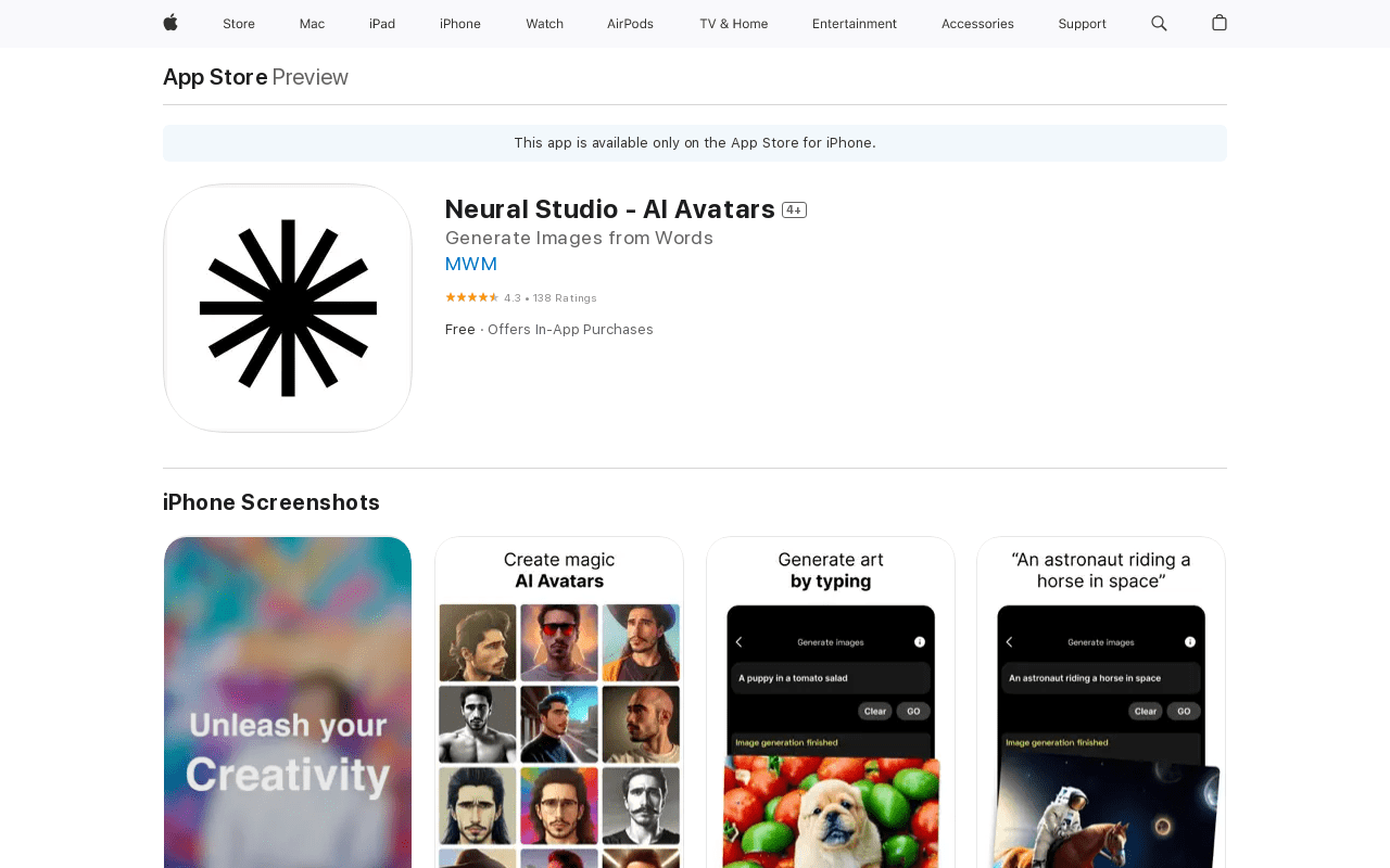 ‎Neural Studio product screenshot