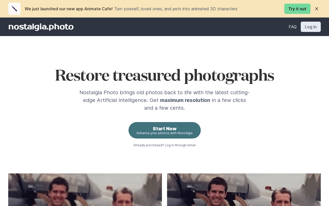 Nostalgia Photos product screenshot