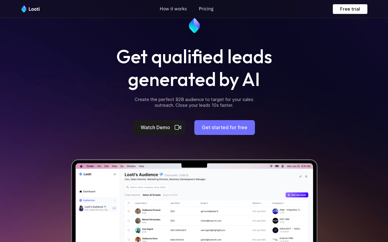 Personacardai.com product screenshot