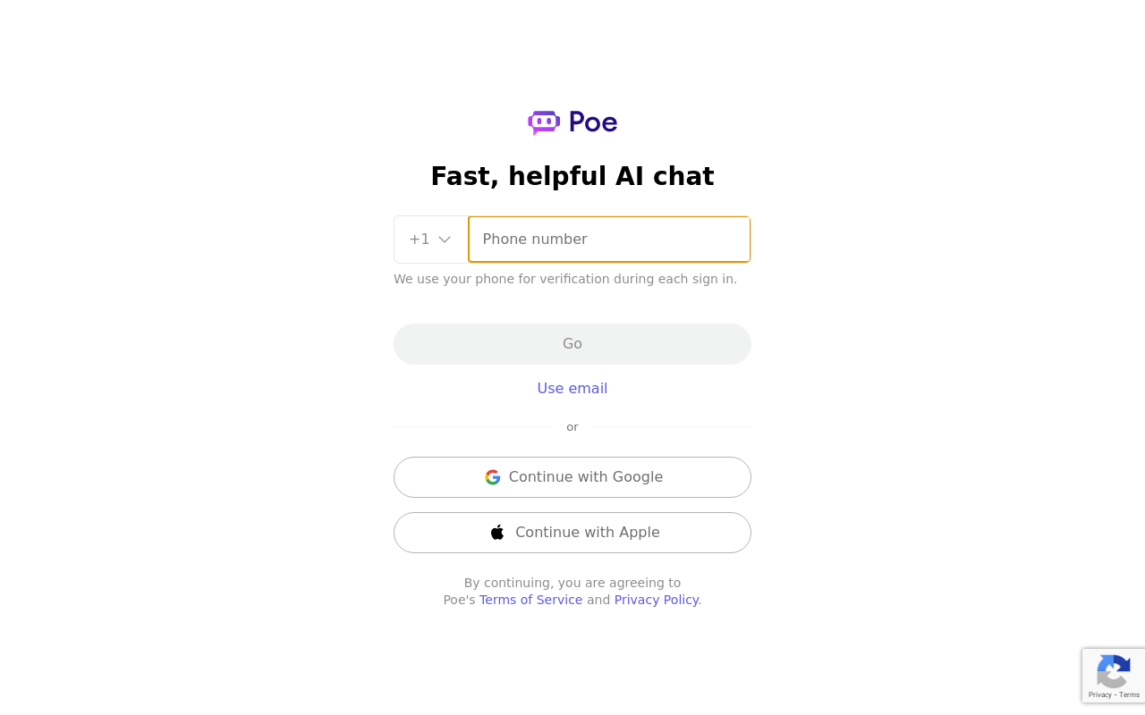 Poe product screenshot