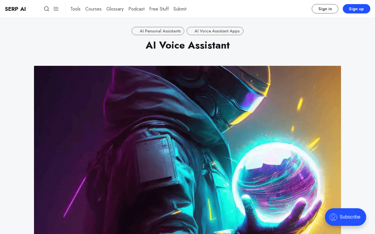 Serp.AI product screenshot