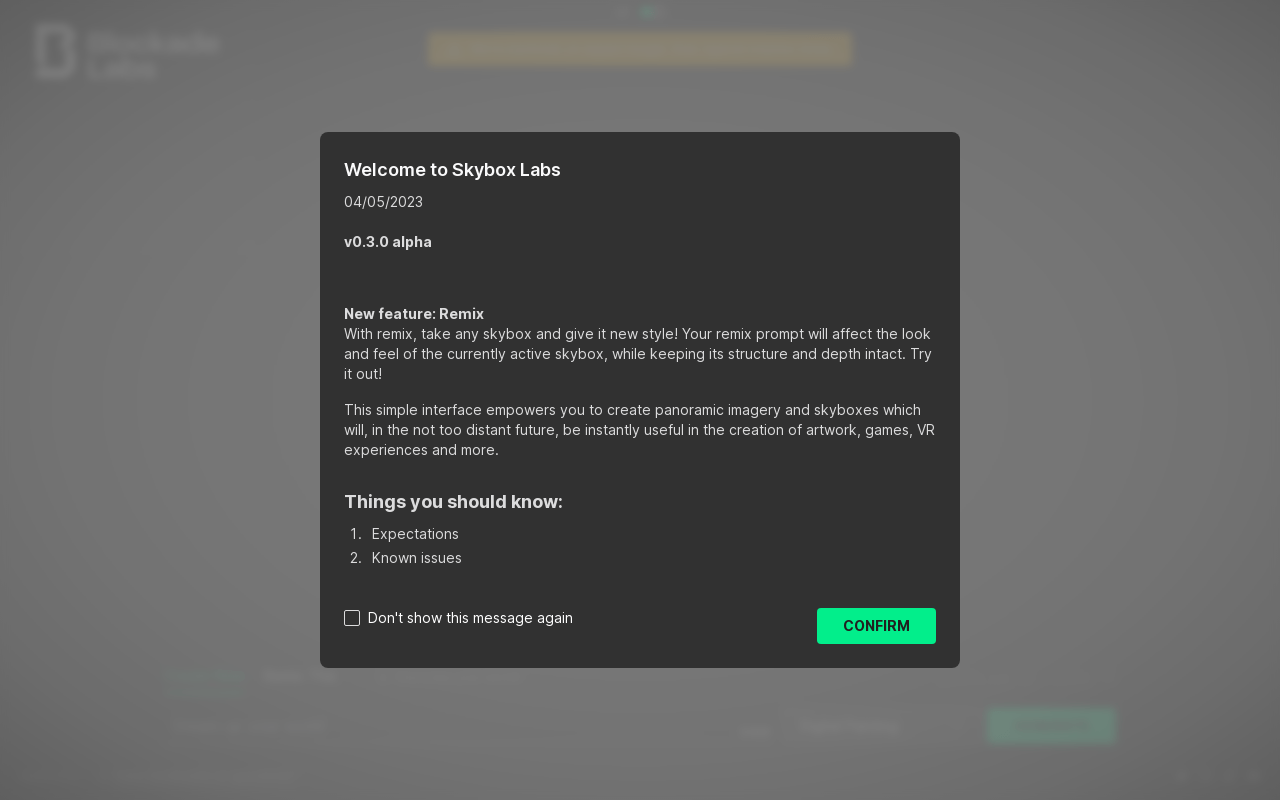 Skybox.blockadelabs.com product screenshot