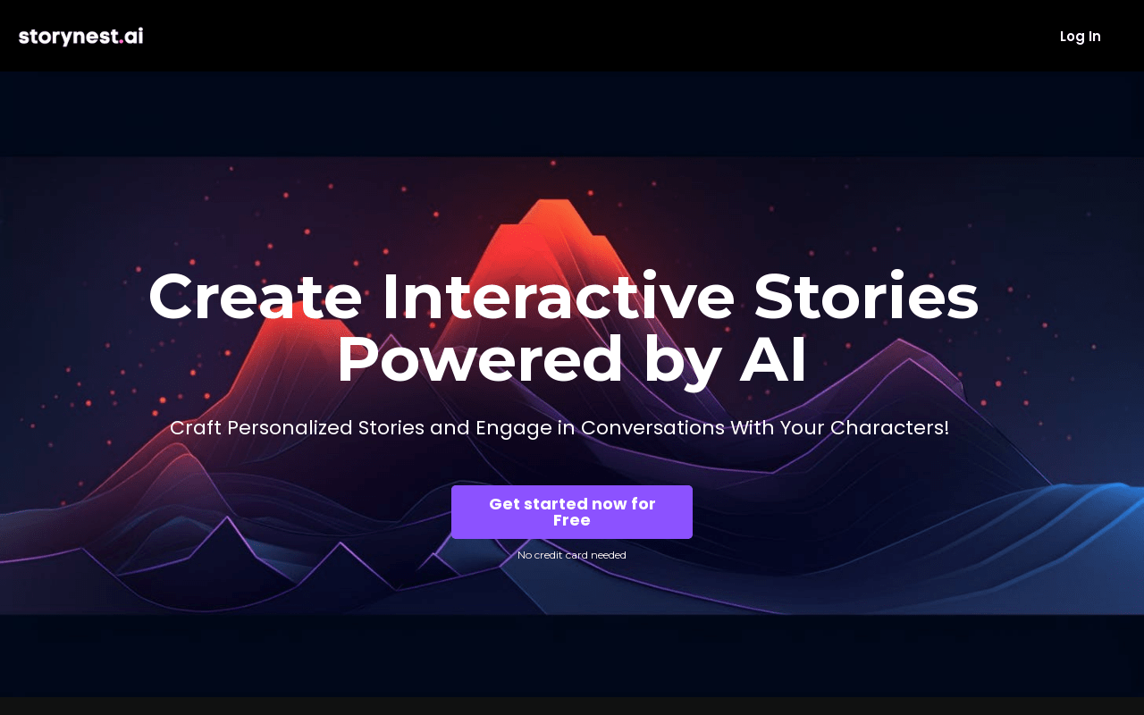 StoryNest.ai product screenshot