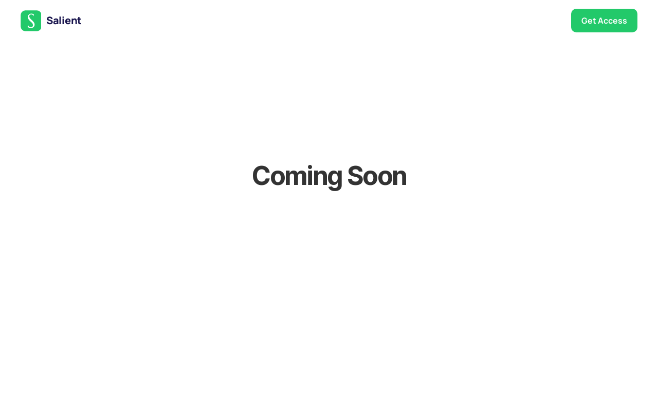 Trysalient.com product screenshot