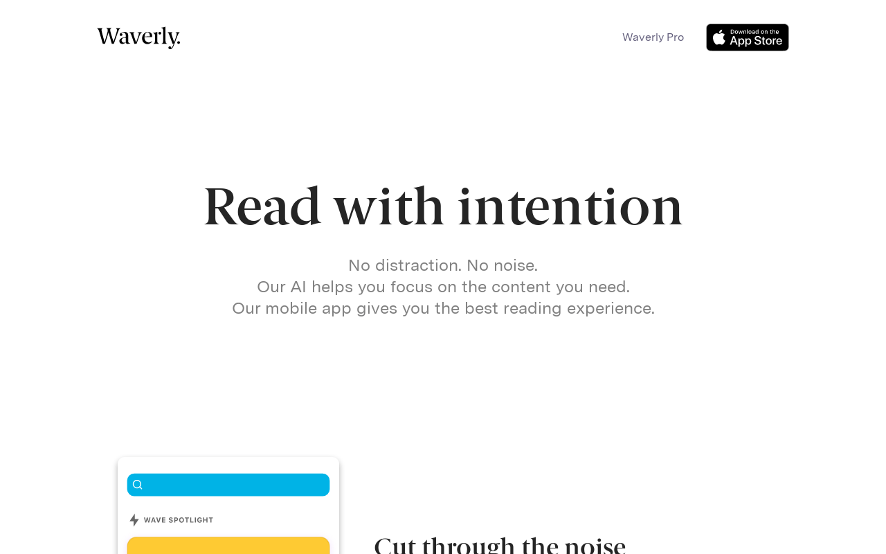 Waverly product screenshot